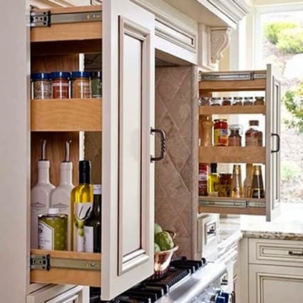 Slide Out Spice Cabinet