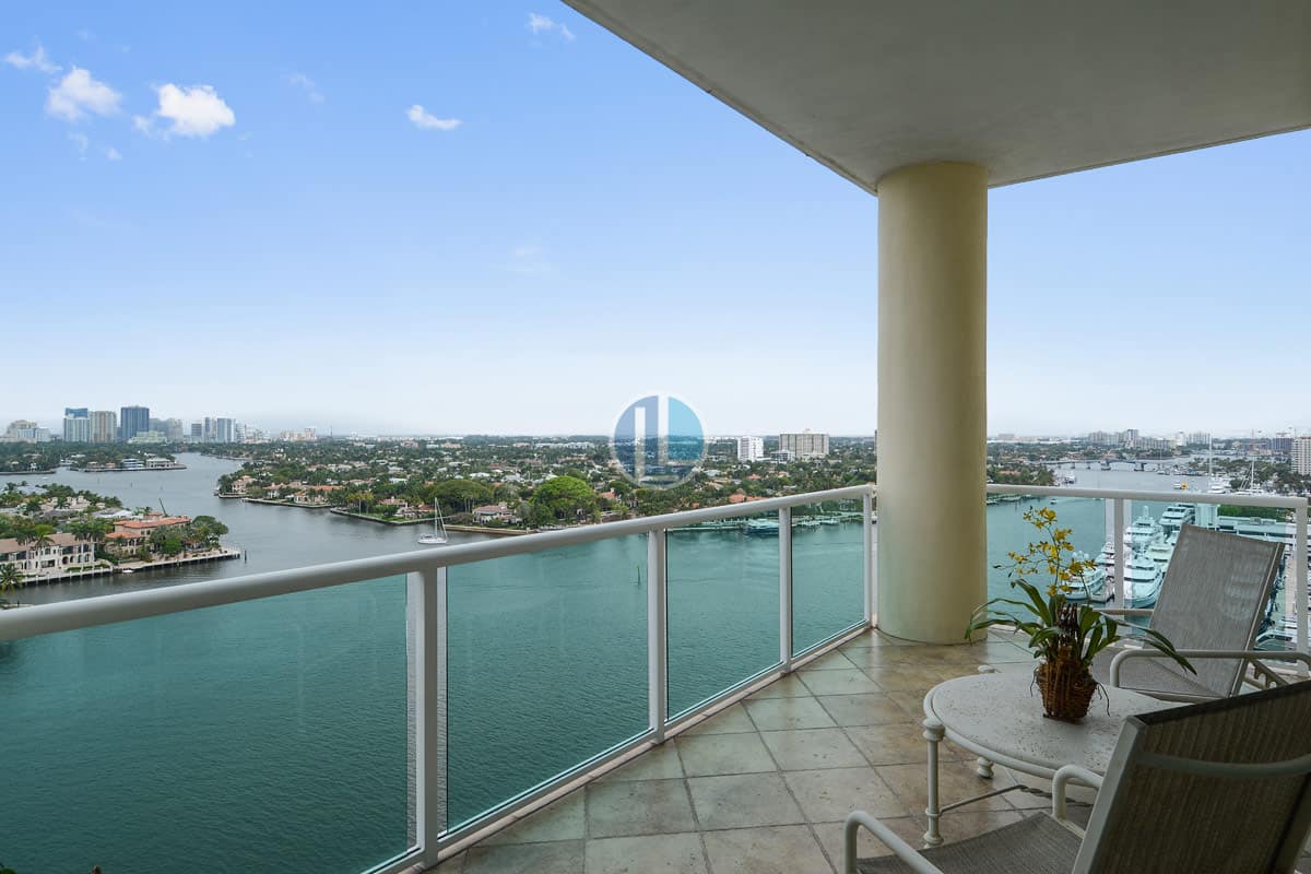 Fort Lauderdale Waterfront Rental - Balcony View