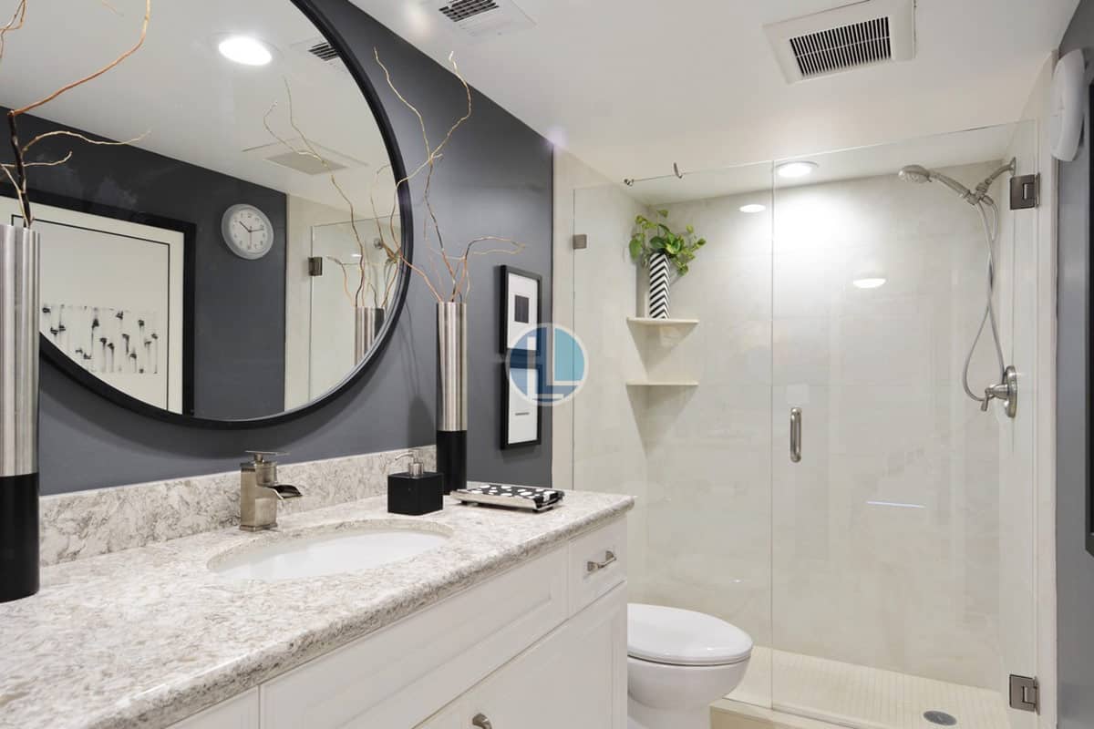 Guest Bathroom East Point Towers Unit 523 Fort Lauderdale Luxury Condos