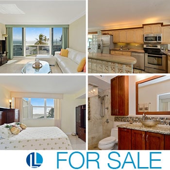 For Sale 1200 N Fort Lauderdale Beach Blvd Unit 4, Fort Lauderdale waterfront condos