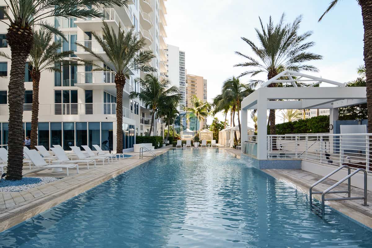 Sapphire Condo Fort Lauderdale Pool Deck