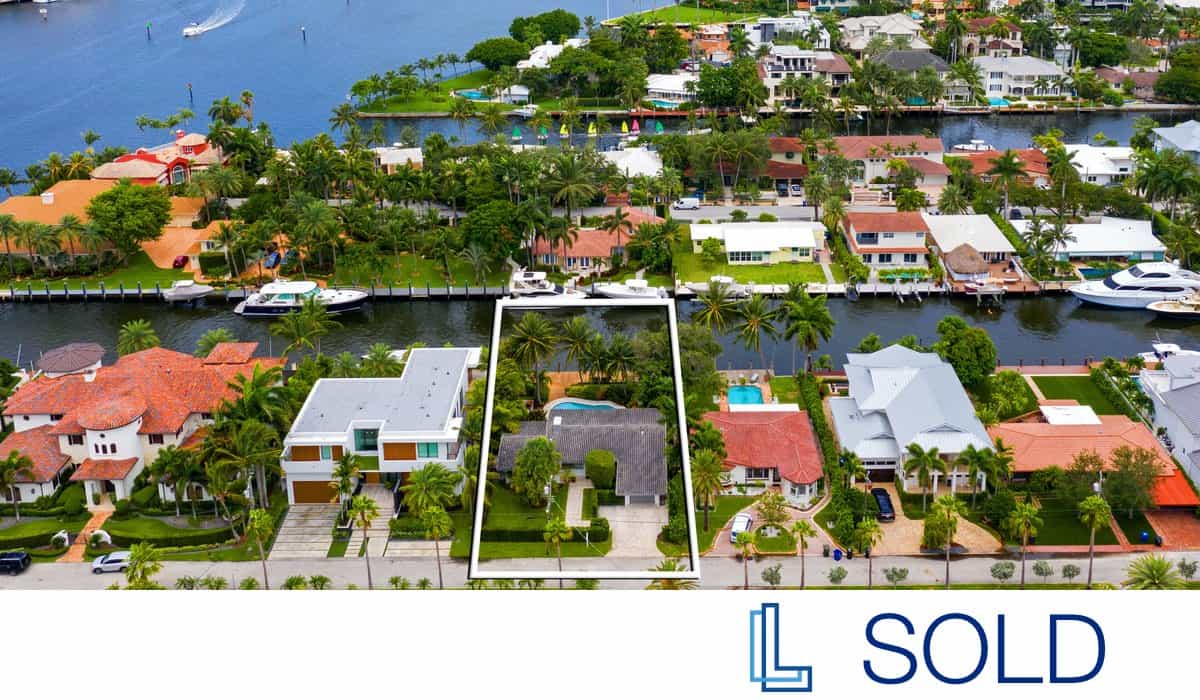 Sold 801 Solar Isle Drive, Fort Lauderdale, FL 33301