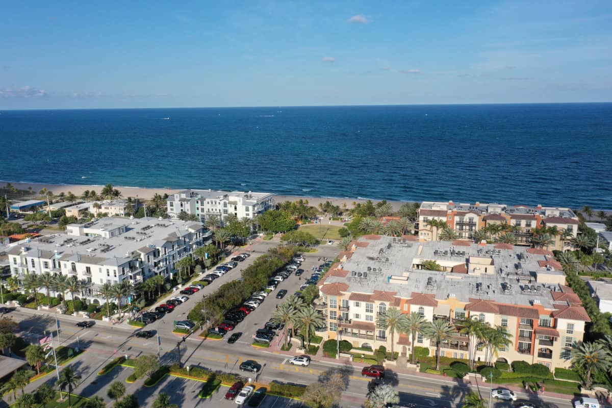 Villas By The Sea Lauderdale By The Sea Aerial