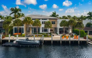 Fort Lauderdale Waterfront Home Boat Dock