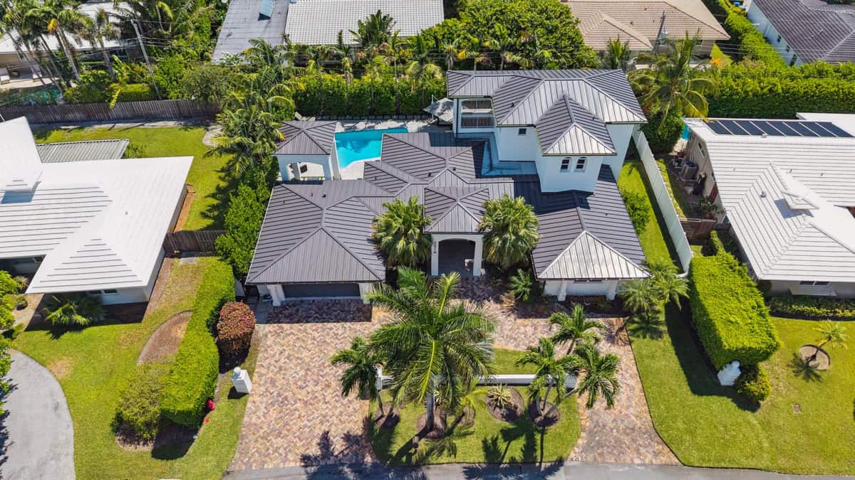 Aerial 2516 NE 26th Avenue Fort Lauderdale FL 33305