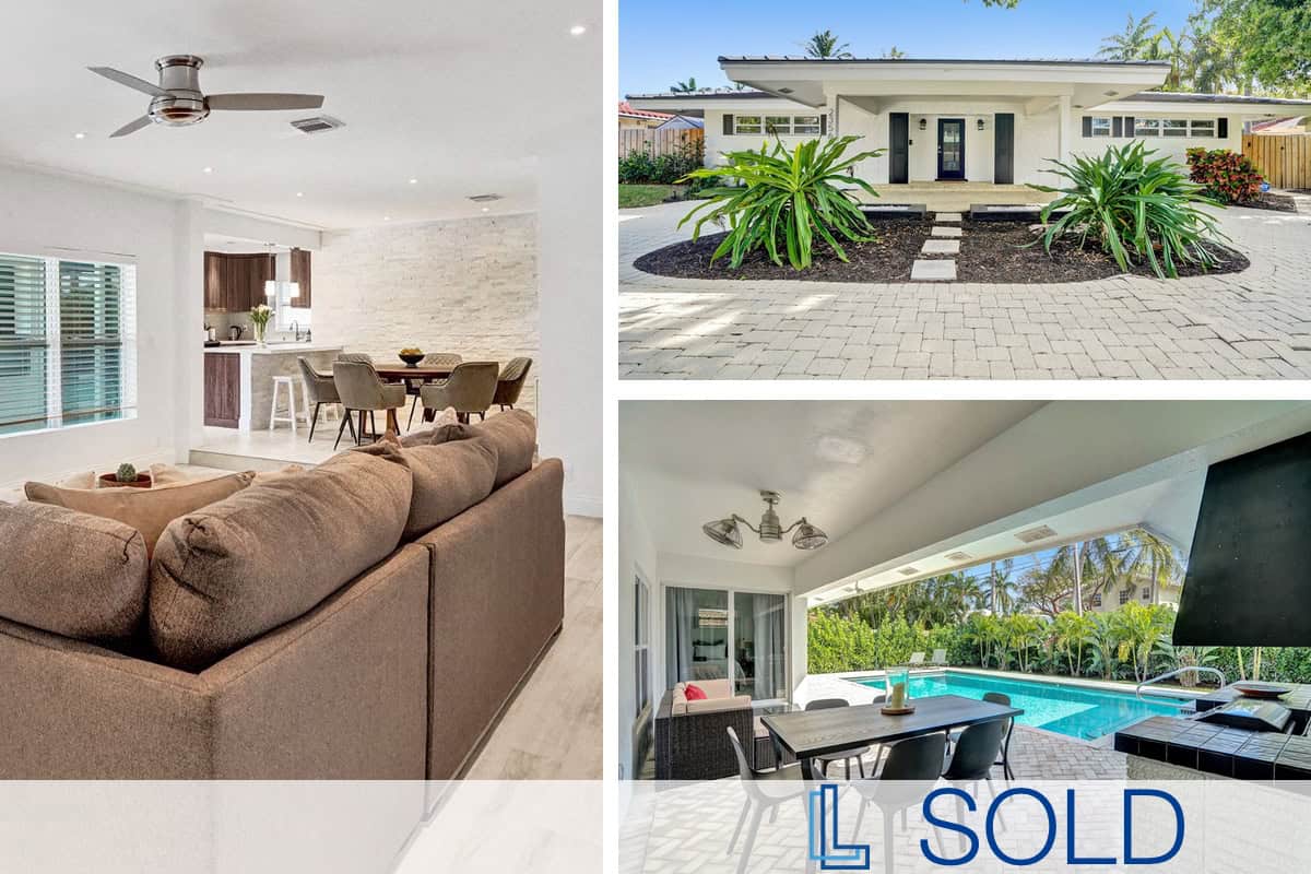 Sold 2356 NE 8th Street Fort Lauderdale