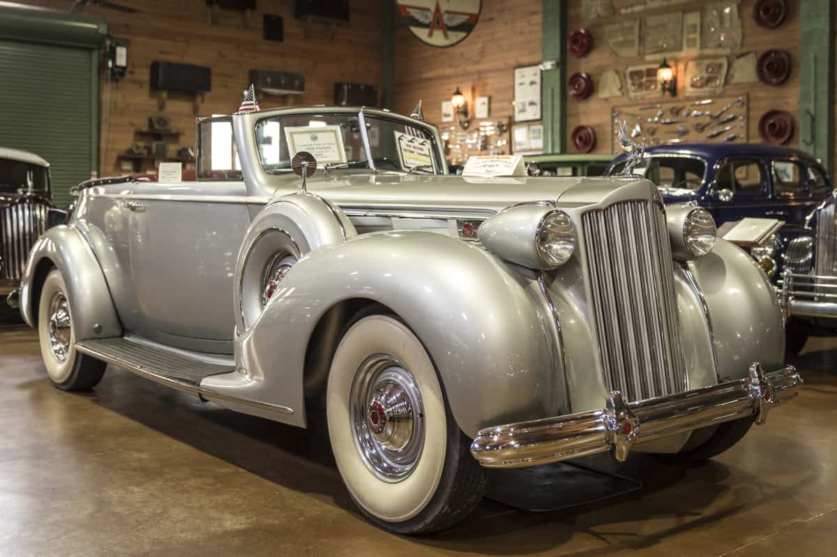 Antique Silver Packard