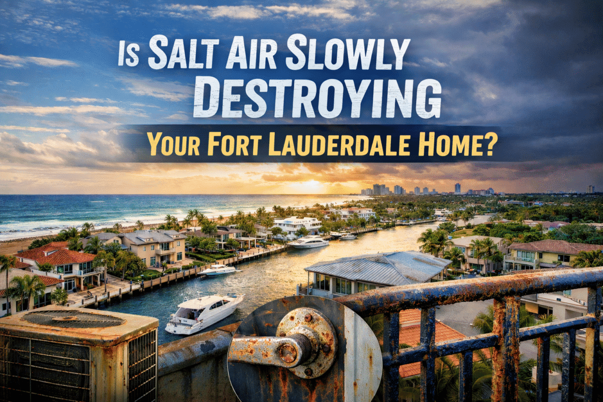 Salt Air Destroying Your Home