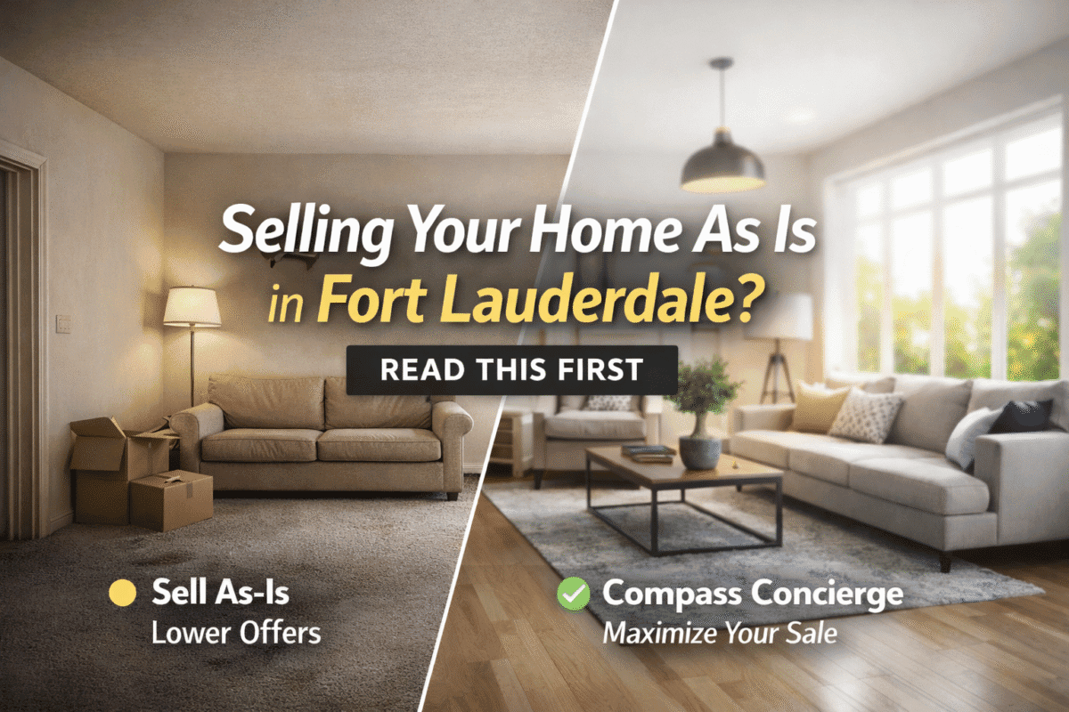 Selling your home as is